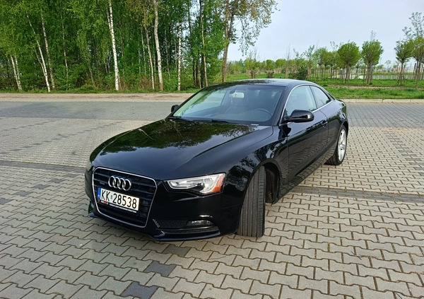 Audi A5 cena 67900 przebieg: 197500, rok produkcji 2014 z Kraków małe 497